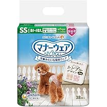 Amazon | 【ケース販売】マナーウェア 女の子用 超小～小型犬用 SS